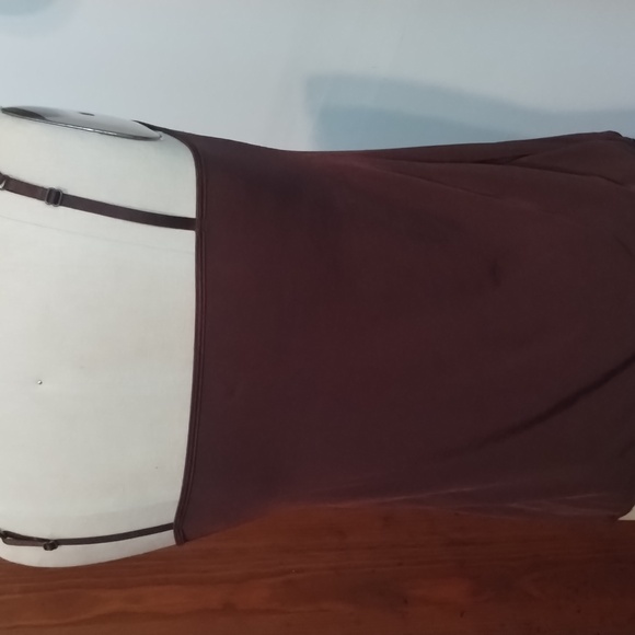 Jockey CHOCOLATE Silky Smooth Knit Tank top with Adjustable Straps NWOT - Picture 3 of 5